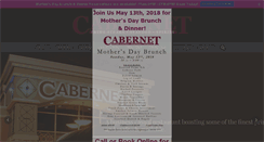 Desktop Screenshot of cabernetsteakhouse.com